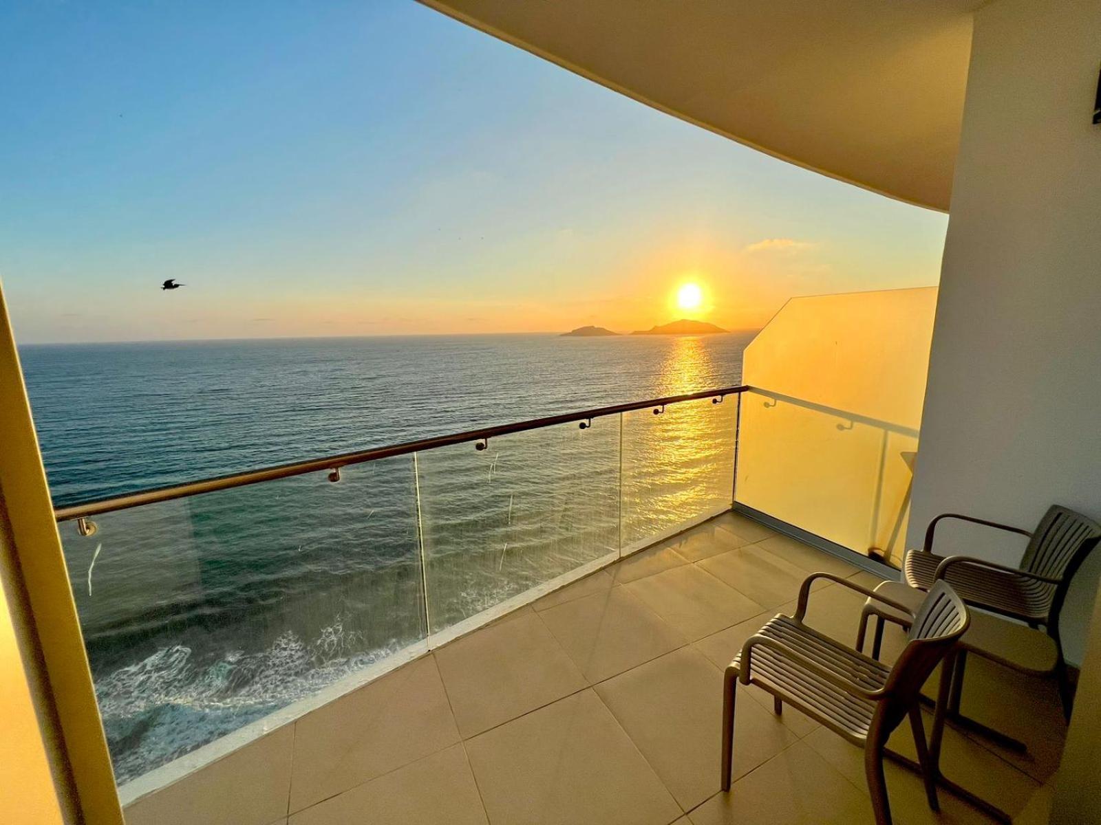 Apartament Sunset View Malecon 1404 Vista Panoramica Al Mar Mazatlán Zewnętrze zdjęcie